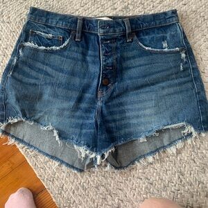 Abercrombie denim shorts
